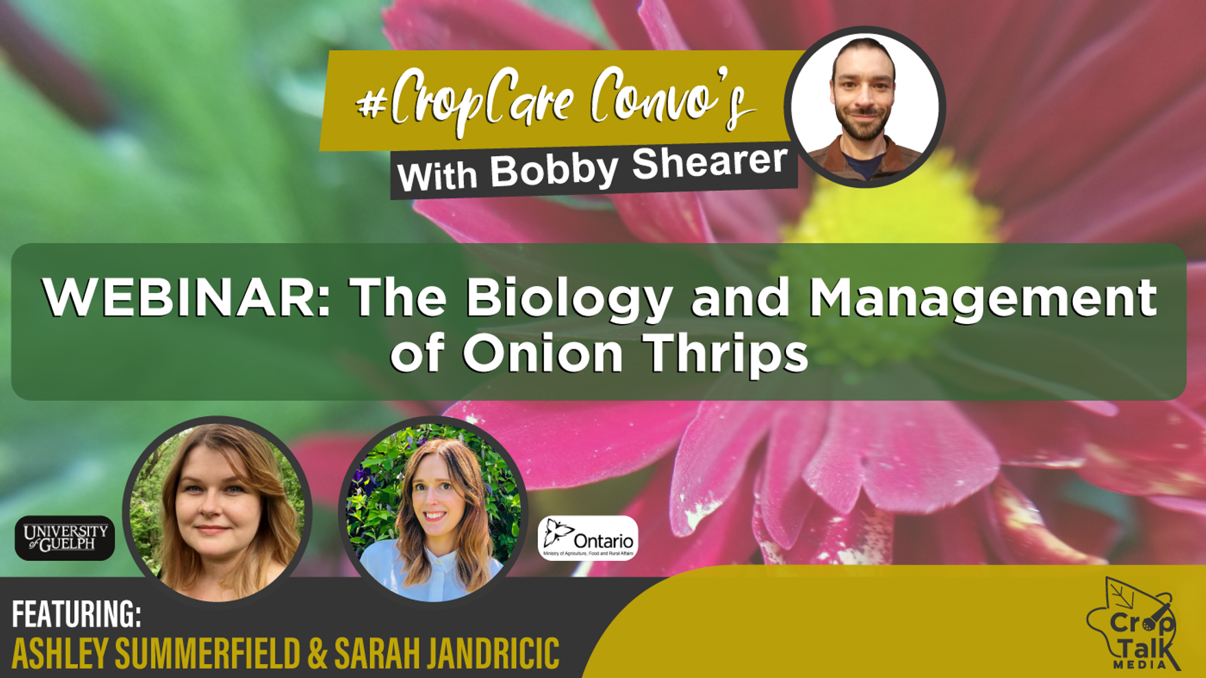 #CropCareConvos Webinar: The Biology and Management of Onion Thrips